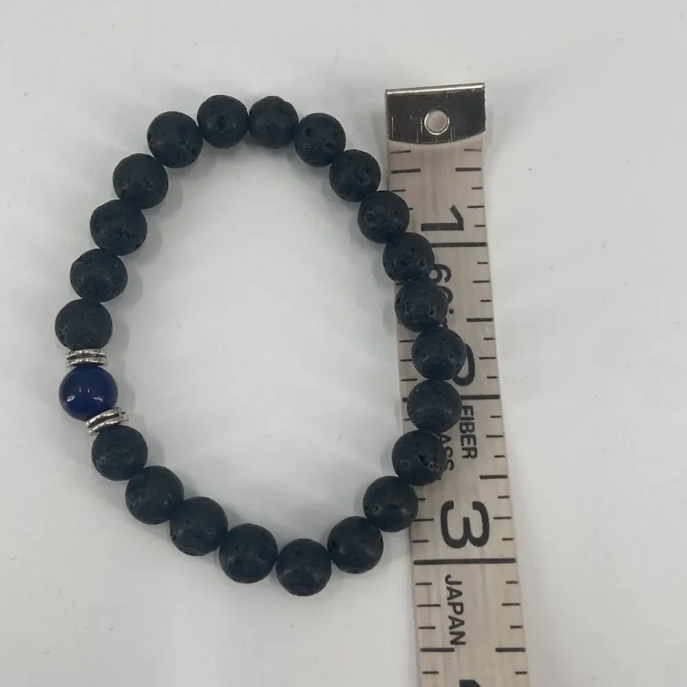 Handmade pumice stone bracelet